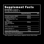 Blackstone Labs Gear Support Supplement Facts